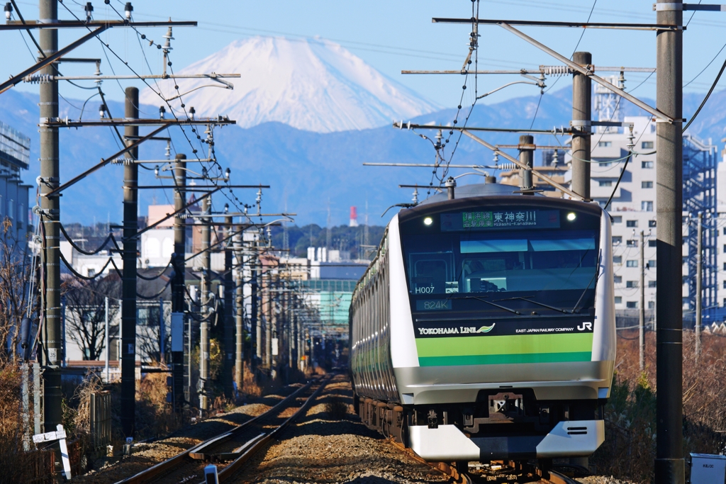 富士山くっきり！