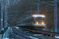 長野行き一番列車！