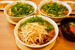 ラーメンの器3つが定番に