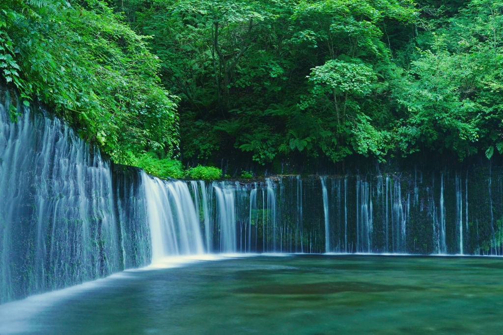 白糸の滝（軽井沢）