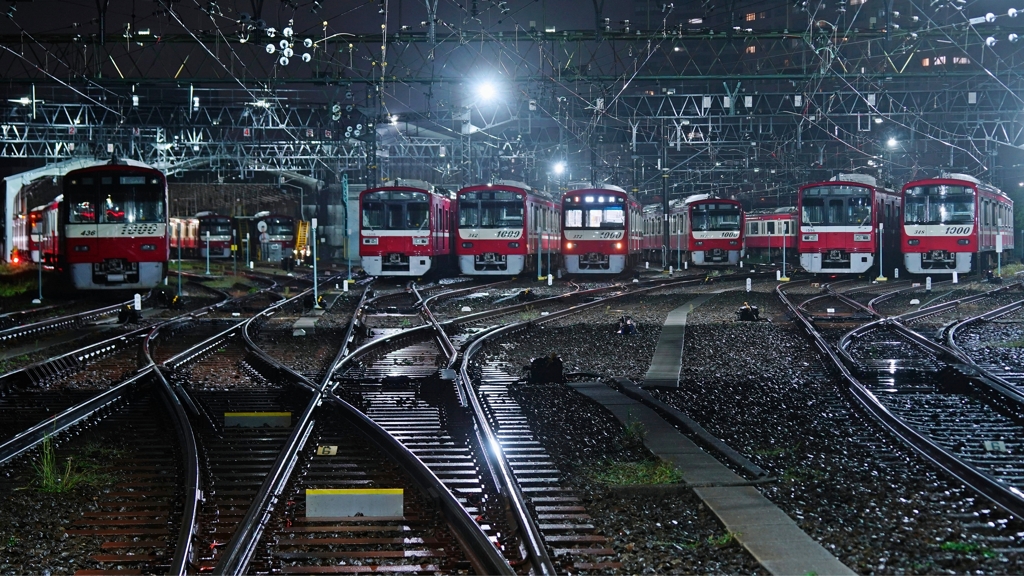 いつもの車庫です！