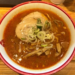 「玉 赤備」の期間限定 濃厚味噌ラーメン