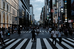 銀座の歩行者天国