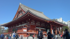 本日の浅草寺。