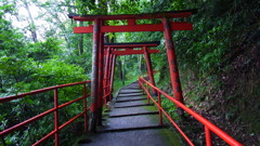 雨の赤門。