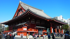 本日の浅草寺。