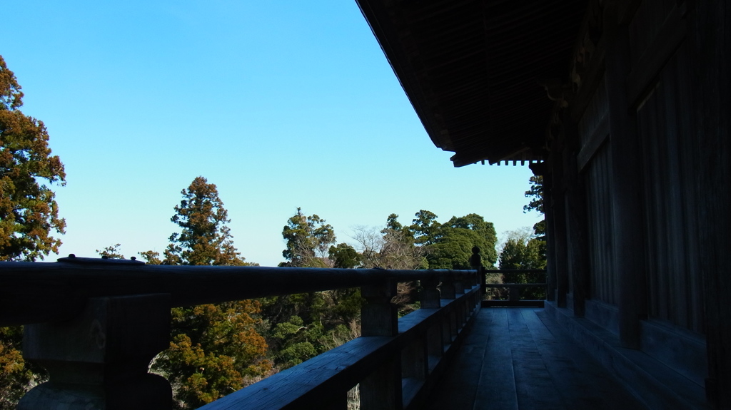 笠森寺の風景