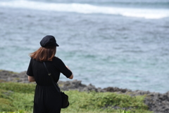宮古島　写真娘