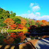 曹源池庭園 紅葉