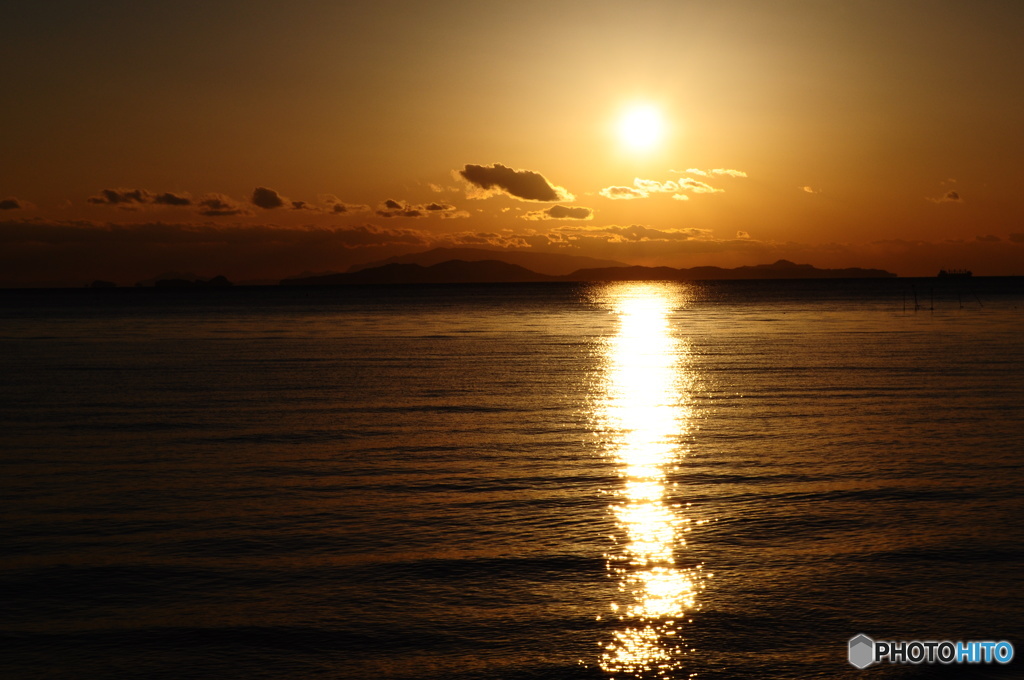 瀬戸の夕陽