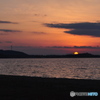 setting sun