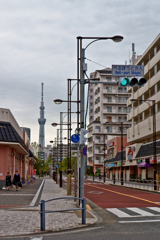 スカイツリーが見える風景