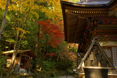 2017年11月、宝登山神社で
