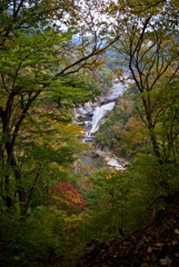 2006年10月、片品渓谷・吹割の滝