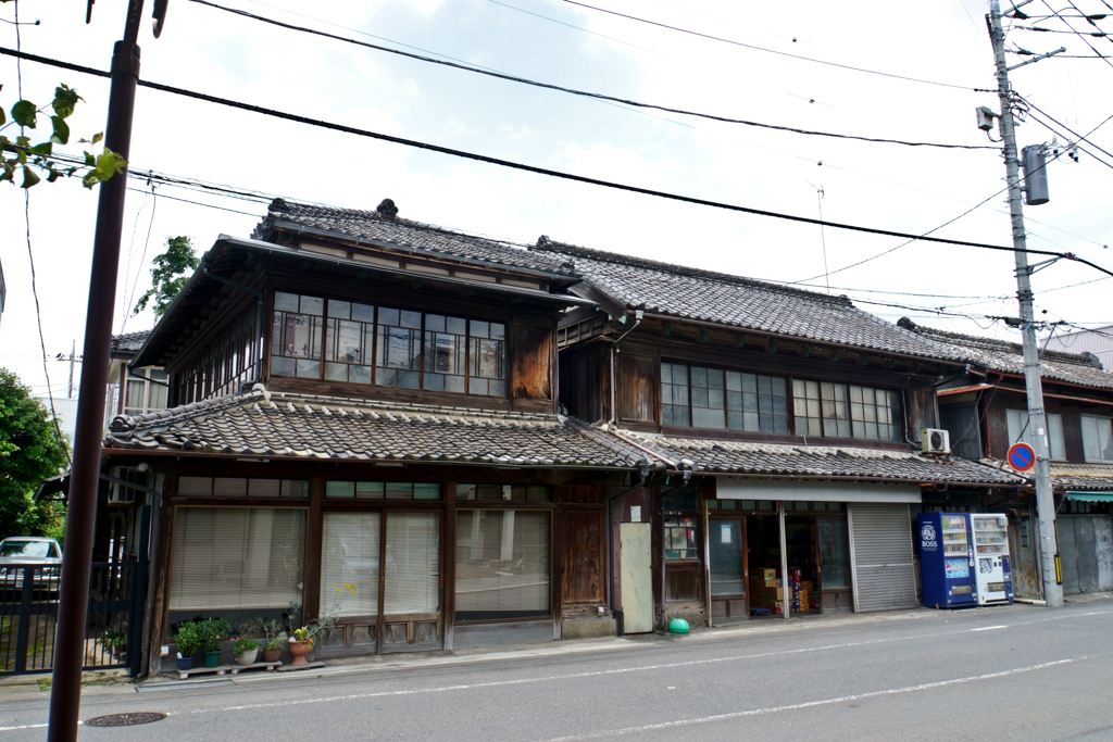 古い街並み：佐野市