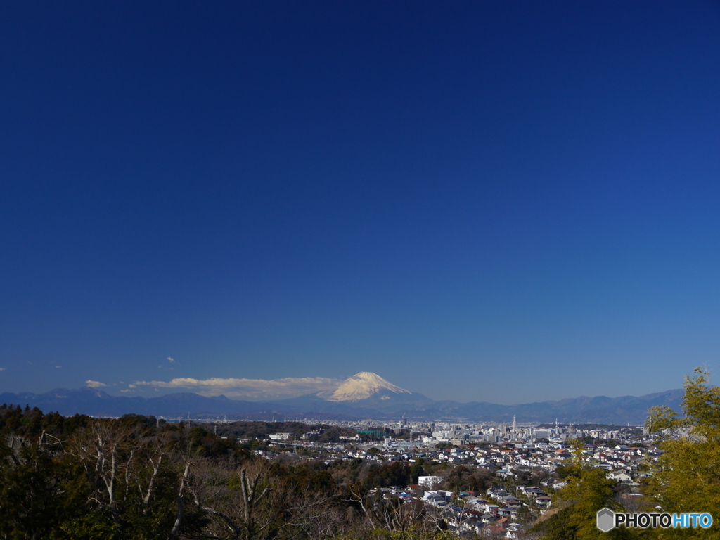 鎌倉からの富士山