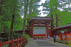 日光ぶらぶら　(16) 二荒山神社 入口の神門