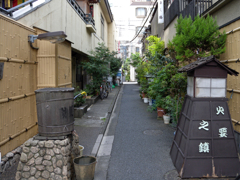 東京散歩　(17) 日本橋人形町 小路