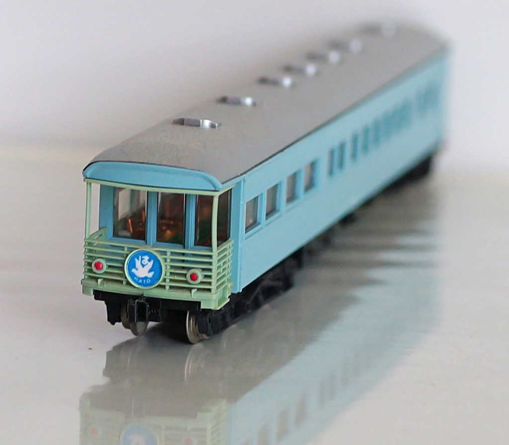 鉄道模型　② 展望車（特急 はと）