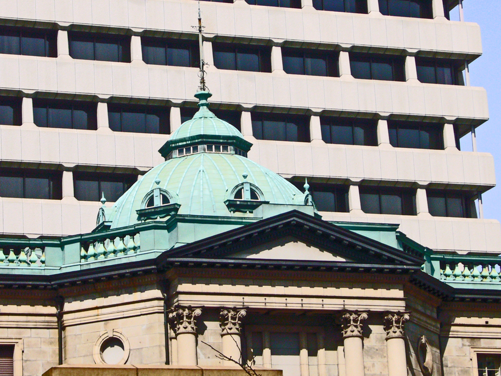 中山道を歩く　⑥日本銀行 ドーム