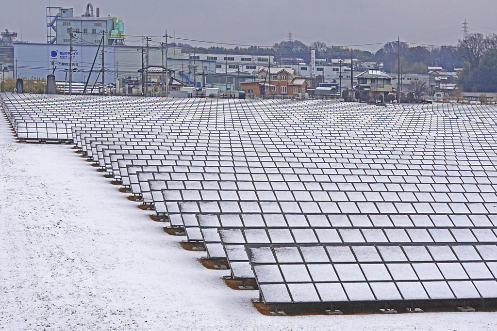 うっすらと、でも雪には弱い