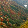 奥日光 半月山 山襞の紅葉