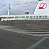 ﾛﾏﾝﾁｯｸ横浜　大桟橋とドイツの客船