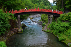 日光ぶらぶら　➀ 神 橋