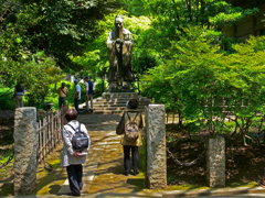 東京散歩　⑦ 湯島聖堂 孔子像