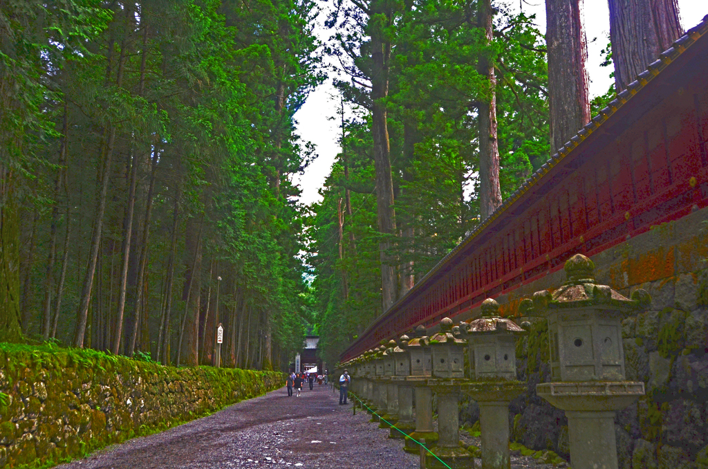 日光ぶらぶら　(15) 二荒山神社への道