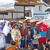 会津大内宿 雪祭り　⑦仮装行列 出発式 Ⅰ