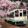 桜と会津鉄道