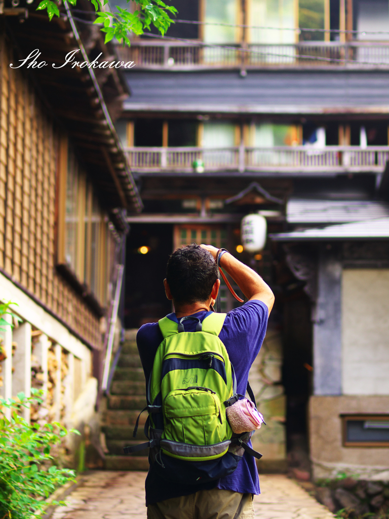 写真を撮る人