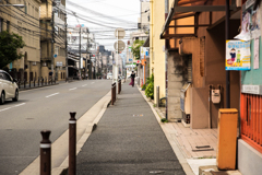 京の後ろすがた