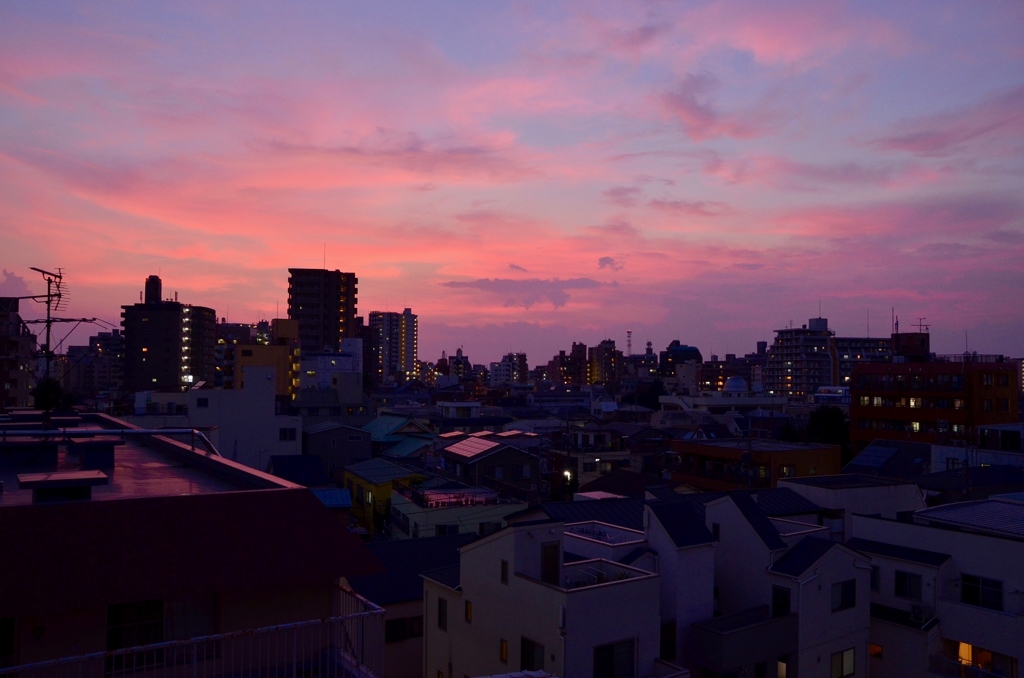 下町の真夏のマジックアワー２