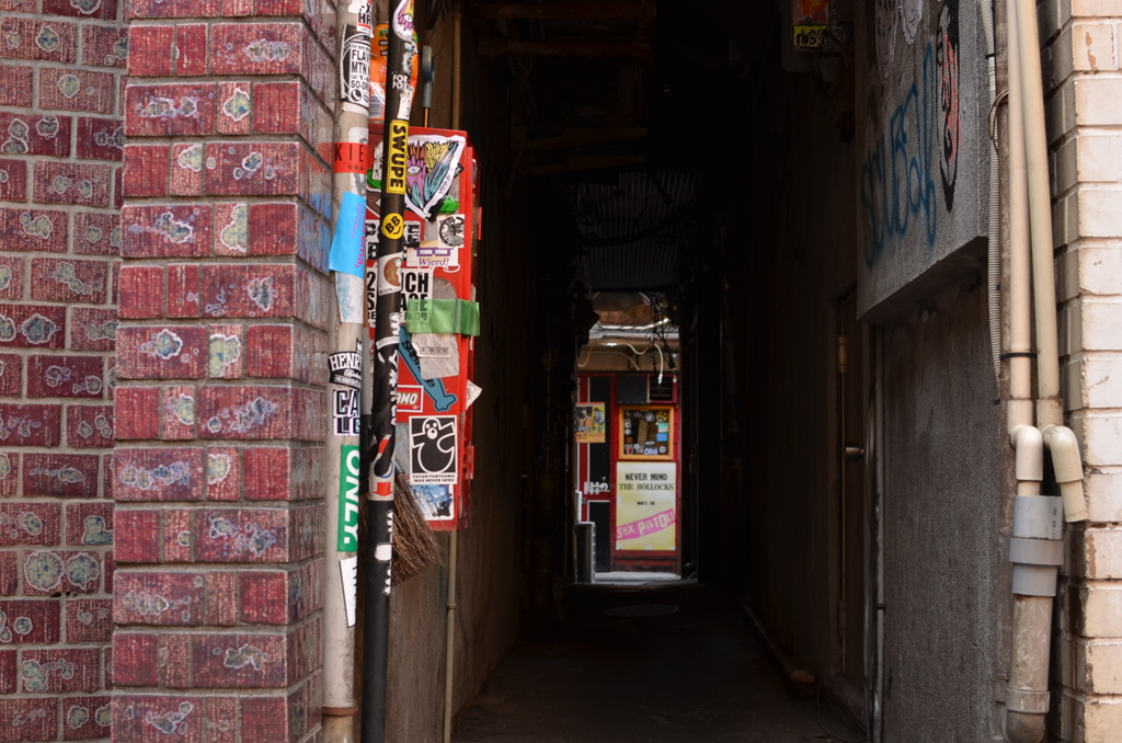 新宿の裏路地