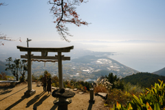 天空の鳥居から