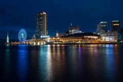 ハーバーランド艶やかな夜景