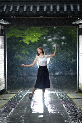 京都　雨の日１