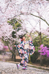 嵐山と桜の記憶