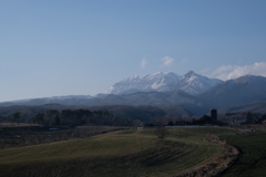 蒜山高原からの大山。