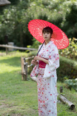 浴衣と日本の美しい女性８