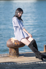 大人びた少女８