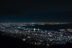 摩耶山から神戸夜景１