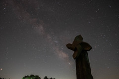 石の風車と天の川１