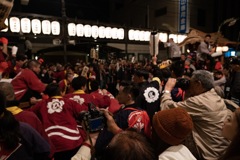 久世祭り だんじりゲンカ