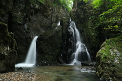 静粛の不動滝２