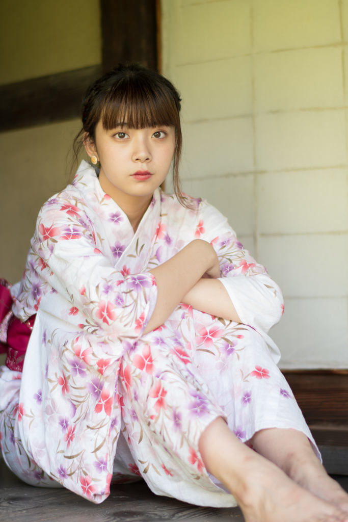 浴衣と美しい日本の女性４