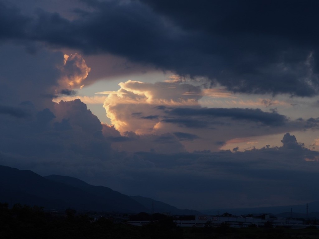 夕陽に照らされて 2