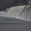 堰堤のきらきら